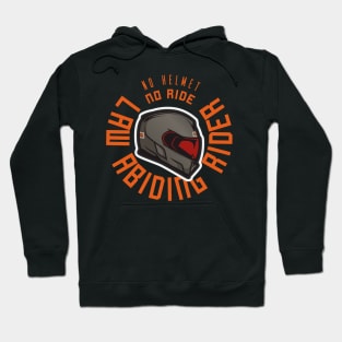 Law Abiding Rider Orange Hoodie